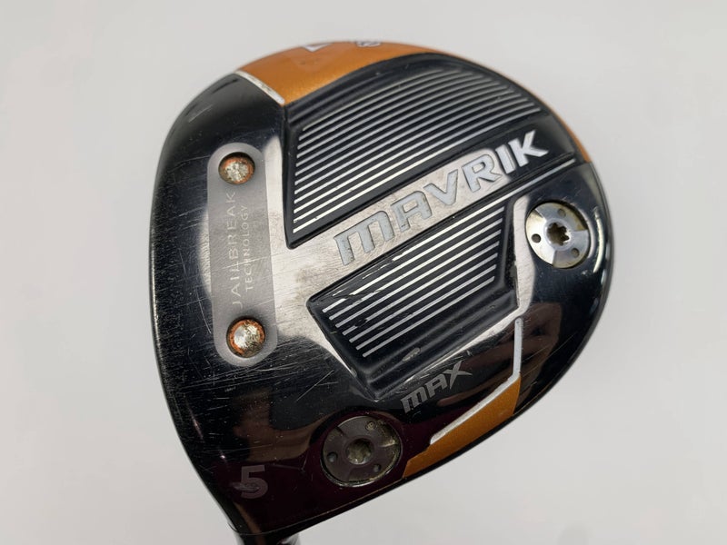 Callaway Mavrik Max 5 Fairway Wood 18* UST Mamiya Helium 5F3 Regular LH