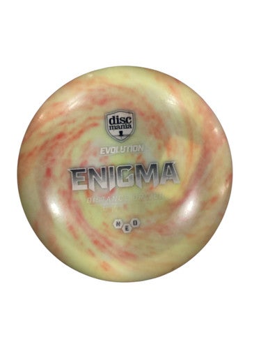 Used Discmania ENIGMA Disc Golf Driver Yellow 11884-S000048016