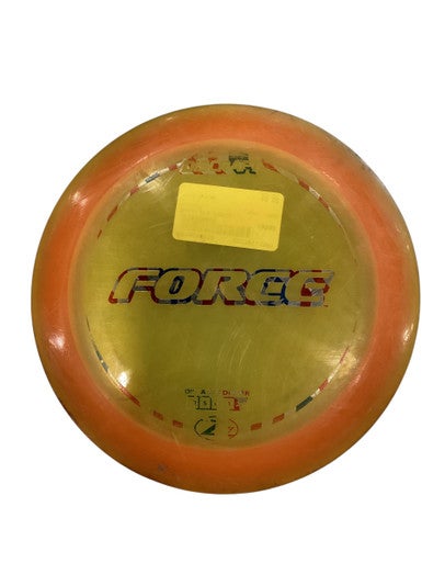 Used Discraft FORCE Disc Golf Driver Orange 11884-S000048010