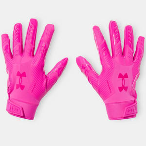 NWT men's large UA UNDER ARMOUR F9 nitro RECEIVER FOOTBALL GLOVES limited edition