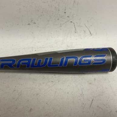 Used Rawlings Velo Hybrid US8V10 USA 2 5/8 Baseball Bat Black And Grey 28" 11855-S000187195