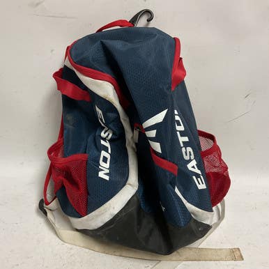Used Easton ELITE BB/SB Player Backpack White/Royal/Red 11855-S000187164