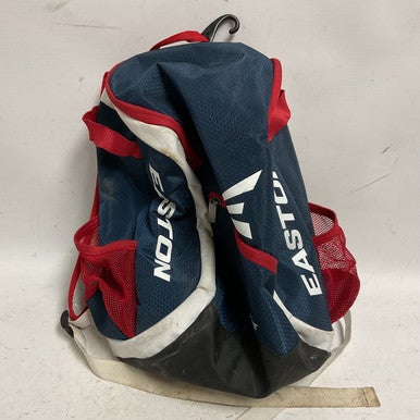 Used Easton ELITE BB/SB Player Backpack White/Royal/Red 11855-S000187164