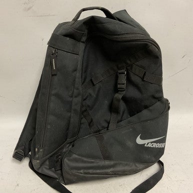 Used Nike LACROSSE Player Backpack Black 11855-S000187159