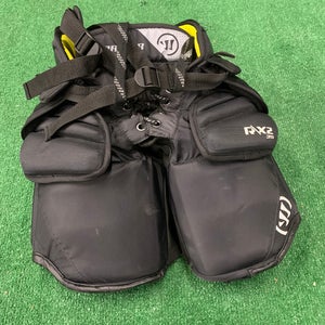 Black Junior Small Warrior Ritual X2 Hockey Goalie Pants (Used)
