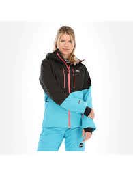 Blue Women's Small Picture Organic Seen Jacket (New)