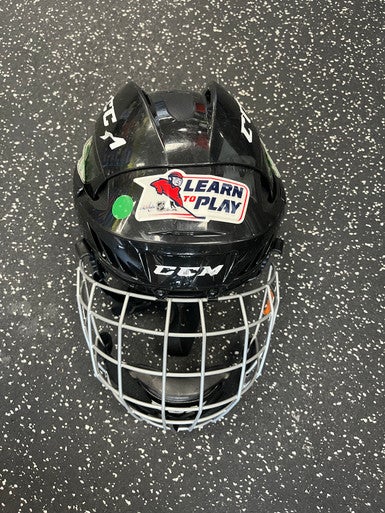 Used CCM FL40 XS Helmet Cage Combo Black XS 11849-S000029150
