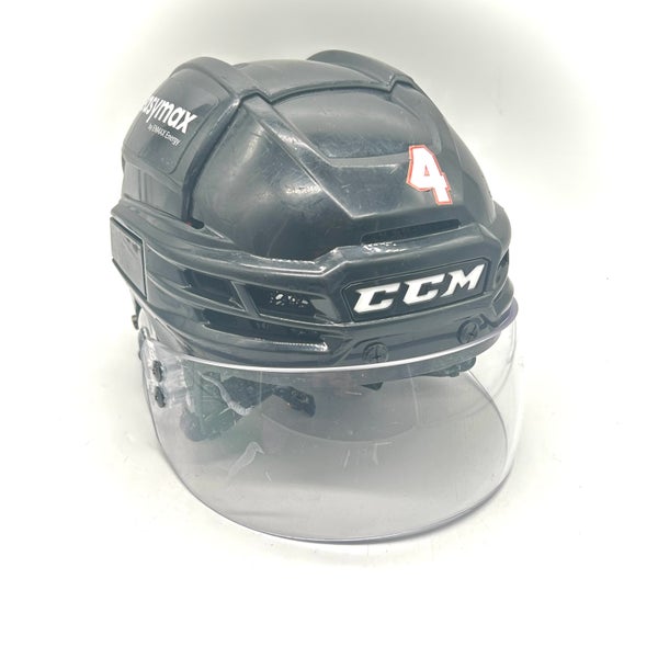 CCM Super Tacks X - Used Medium Pro Stock Helmet (Black)