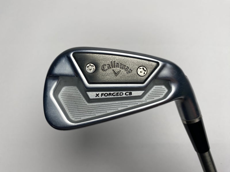 Callaway X Forged CB 21 Single 7 Iron Fitter SteelFiber FC90 F4 Stiff RH
