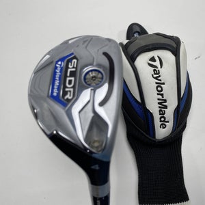 TaylorMade SLDR 4 Hybrid 21* Fujikura Speeder 82h 82g Stiff Graphite Mens RH HC