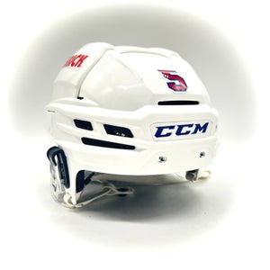 CCM Super Tacks X - Used Large Pro Stock Helmet (White)