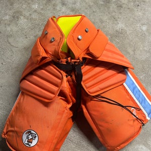 Used Senior Small Warrior Hockey Goalie Pants Pro Stock