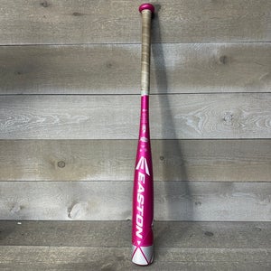 Easton Pink Sapphire Fast Pitch -10 FP18PSA 27” 17oz Softball Bat White Pink