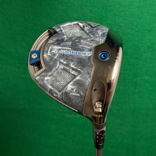 Callaway Paradym Ai Smoke Max 12 Driver Denali Blue 60g 6.0 Graphite Stiff