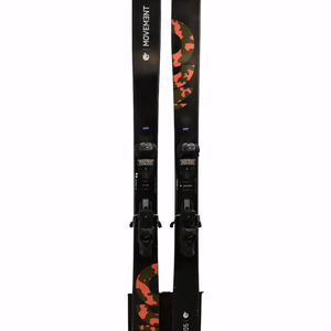 Movement Fly 105 Used 2024 Skis (184cm) with Tyrolia Attack 11 Bindings