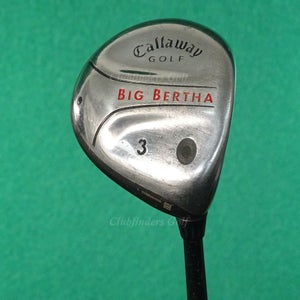 Callaway Big Bertha 2004 Fairway 3 Wood Factory RCH 75w Graphite Firm