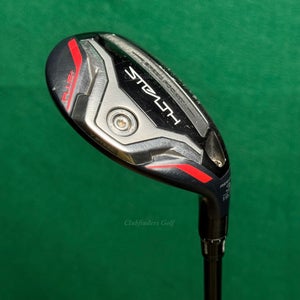 TaylorMade Stealth Plus+ Rescue 19.5 3 Hybrid HZRDUS Smoke RDX Red 6.0 Stiff