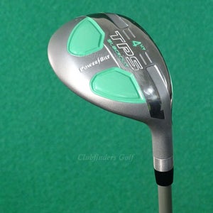Lady PowerBilt TPS Blackout Hybrid 4 Iron Factory 68g Graphite Ladies w/ HC