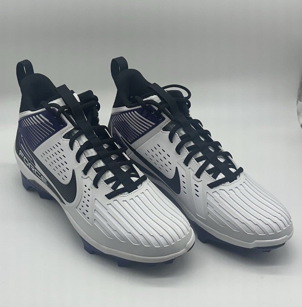 Nike Air Zoom Super Bad 3 TD Black and White Football Cleats 