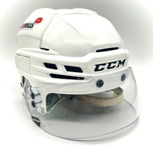 CCM Super Tacks X - Used Small Pro Stock Helmet (White)