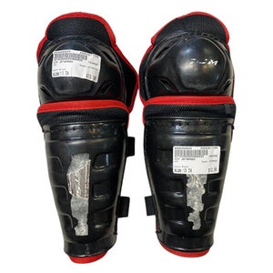 Used CCM JETSPEED Junior Shin Guards Black 13" 11706-S000356839