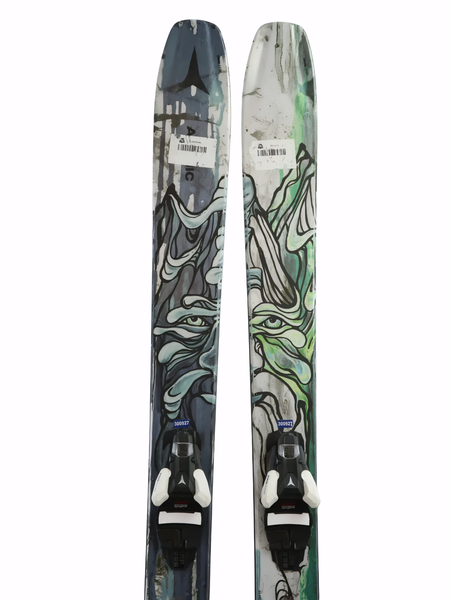 ATOMIC BACKLAND 100 スキー板 シルバー/オレンジ 2024 Atomic