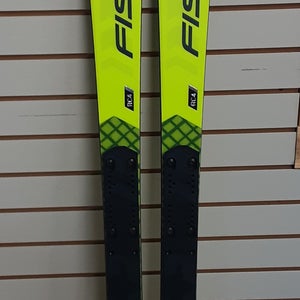 Unisex Racing 150 cm Fischer RC4 WC SC Pro M-Plate Skis With Z13 Freeflex Bindings (New)