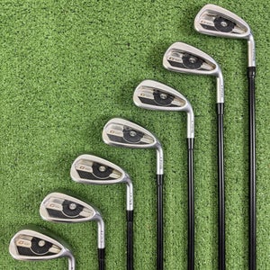 Ping G400 6-PW UW SW Iron Set Black Dot AWT Alta CB Stiff Flex +1/2” Long
