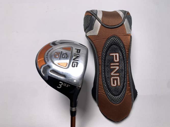 Ping G10 3 Fairway Wood 15.5* TFC 129 F Regular Graphite Mens RH