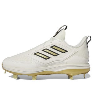 Adidas Purehustle 3 Elite ID7638 Women's 9.5 White Gold Softball Cleats DDK219