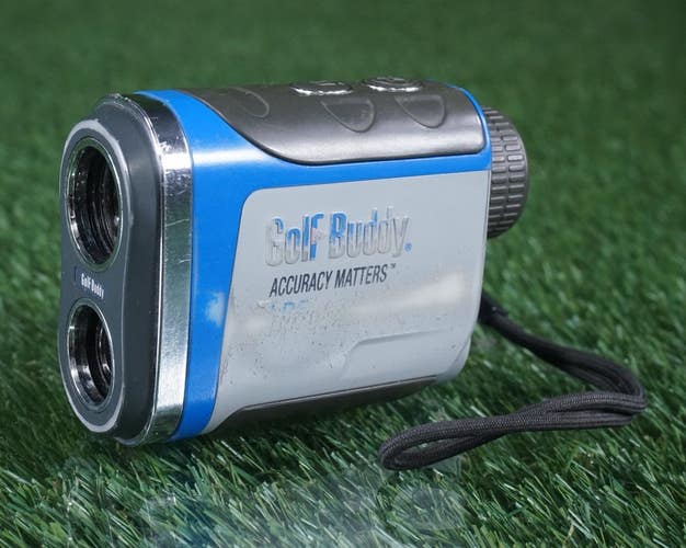 GOLF BUDDY LR5 RANGEFINDER GOLF RANGE FINDER YARDAGE, BLUE / GRAY ~ IT WORKS!!