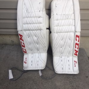 33+1 " CCM EFlex E4.9 Goalie Leg Pads (Used)