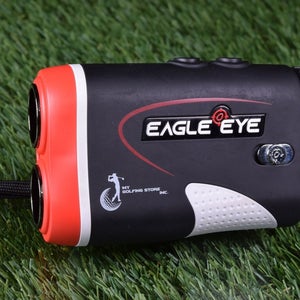 EAGLE EYE RANGEFINDER GOLF RANGE FINDER YARDAGE, W/SLOPE BLACK ~ L@@K!!