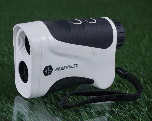 PEAK PULSE LE-600G RANGEFINDER GOLF RANGE FINDER YARDAGE, WHITE ~ L@@K!!