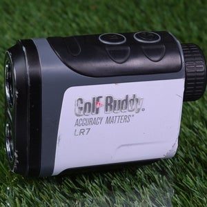 GOLF BUDDY LR7 RANGEFINDER GOLF RANGE FINDER YARDAGE, WHITE ~ L@@K!!