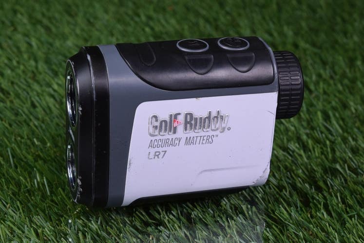 GOLF BUDDY LR7 RANGEFINDER GOLF RANGE FINDER YARDAGE, WHITE ~ L@@K!!