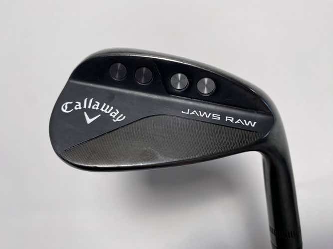 Callaway Jaws Raw Black Plasma Gap Wedge 52* 12 W-Grind True Temper DG S400 RH