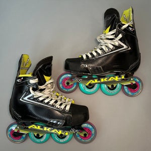Alkali RPE Zenith+ Inline Skates Wide Width Size 7 w/ Revision Wheels + ABEC 9 Bearings (Used)