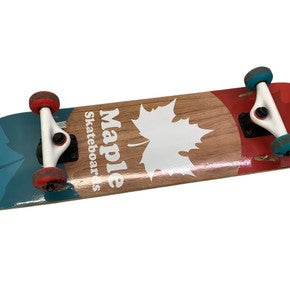Used MAPLE SKATEBOARDS Complete Skateboard Brown Regular 11347-S000250377