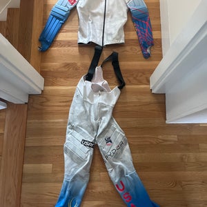 Unisex Large Spyder Us Skit Team 2 Peice Suit (Used) FIS Legal