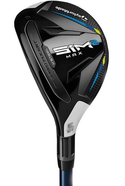 NEW LH TaylorMade SIM2 Max 19* 3 Hybrid/Rescue Graphite Ventus Blue 7-S Stiff