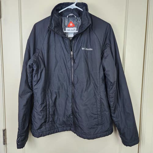 Columbia Omni Heat Interchange Puffer Jacket Coat Liner Women's Size: L Black