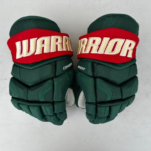 Warrior Covert Pro Stock 14” Hockey Gloves Minnesota Wild 53567