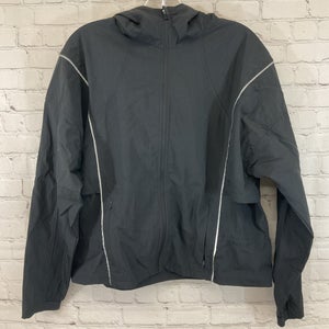 Calia WAX14301 Women's Water-Repellent Hooded Running Jacket Black M Medium