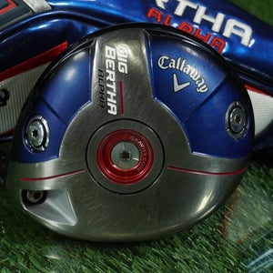2014 CALLAWAY BIG BERTHA ALPHA DRIVER 10.5 FUBUKI ZT60X5CT 60G STIFF RH ~ NICE!