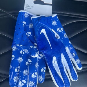 Nike BYU Cougars Team Issue PE Vapor Jet 7.0 Football Gloves Size 2XL