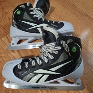 Reebok 7K Hockey Goalie Skates Wide Width 10.5 (Used)
