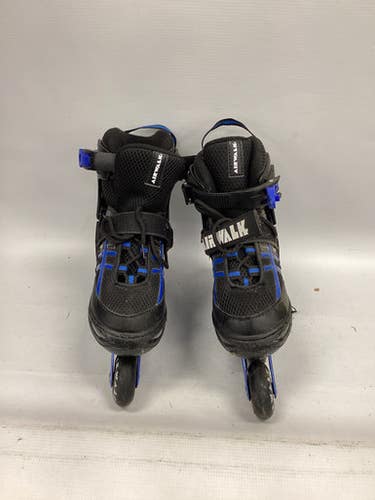 Used Airwalk INLINE SKATES Child Rec Fitness Skates Black Adjustable 11851-S000033951