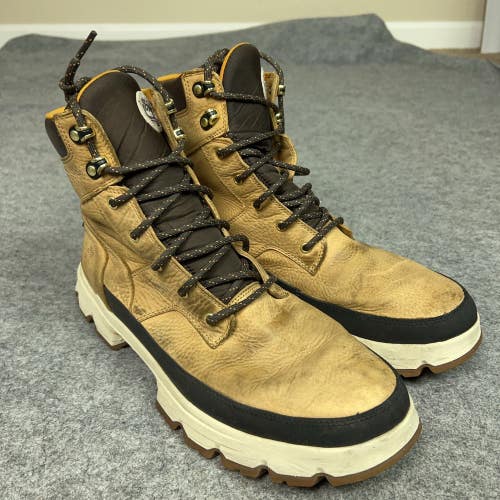 Timberland Boots Mens Size 11 Ultra Waterproof Hiking Outdoor Rugged Leather
