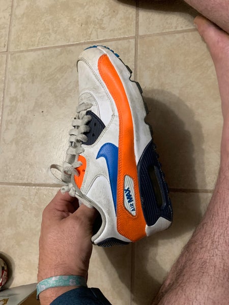 White nike Air Max 90 Size 6.5Y